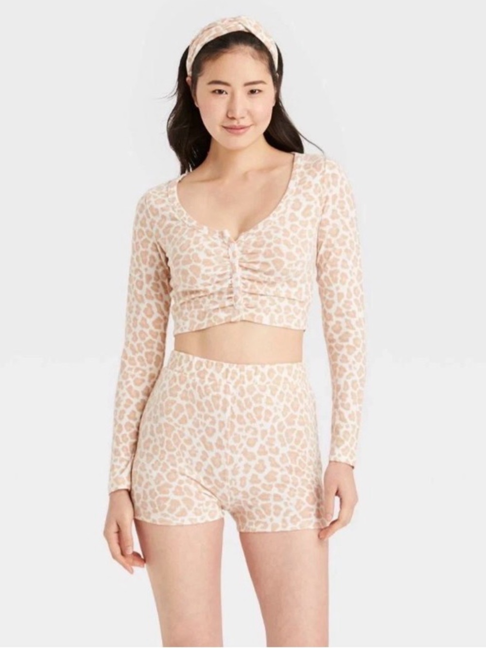 Leopard Pajama Set - Picture 1 of 5
